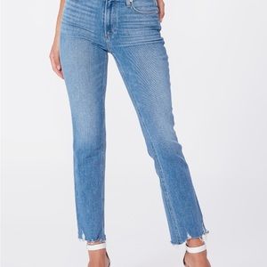 PAIGE - Cindy high rise ankle straight